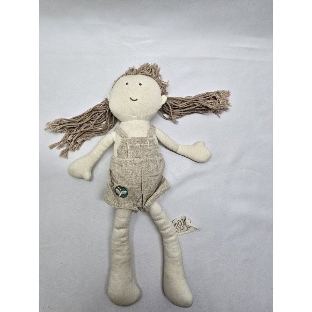 MiYim Simply Organic Rag Doll Stuffed Toy- FLAWS- READ INFO